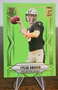 Tyler Shough 2025 Donruss Elite #178 Aspirations Lime Green RC SP /999 Saints - Picture 1 of 2