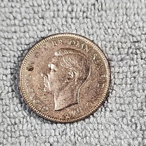 1939 UK Great Britain George VI 1 Farthing - Picture 1 of 2