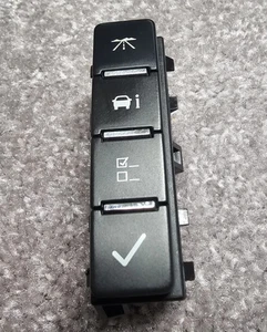 Chevrolet GMC GM Cadillac Dash Control Info Indicator Switch 2007-2013 OEM - Picture 1 of 3