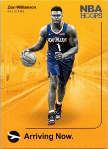 2019-20 Hoops #2 Zion Williamson Arriving Now - Bild 1 von 2
