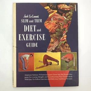 Jack La Lanne's Slim and Trim Diet Exercise Guide Hardcover Book 1979 - Picture 1 of 23