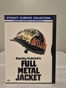 Full Metal Jacket (1987, DVD, Fullscreen, Snapcase) Free Shipping! - Picture 1 of 6