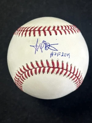 Harold Baines Salón de la Fama Medias Blancas de Chicago Firmado OML Béisbol AUTO CERTIFICADO DE AUTENTICIDAD JSA Foto 1 de 2