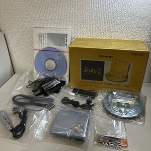 SHARP IM-DR805-A Auvi 1-Bit Portable MiniDisc Recorder Blue  Working from Japan - Picture 1 of 10