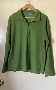 MENS KATHMANDU ALTICA TECH FLEECY GREEN JUMPER SIZE XL - Picture 1 of 5