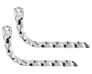Auspuff Full Square Twisted Chrom - Bild 1 von 1