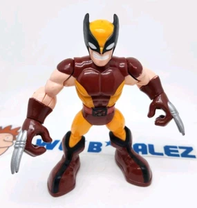 Playskool Heroes Marvel X-Men Wolverine Squeeze 5" Figure Hasbro A4182 2012 - Picture 1 of 5