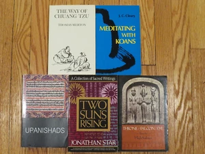 Vintage Meditation Sacred Writing Upanishad Chuang Tzu Book Lot - Picture 1 of 7