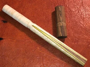Stecca per piscina anteriore TNT 4 punti. Bocote in acero. - Foto 1 di 2