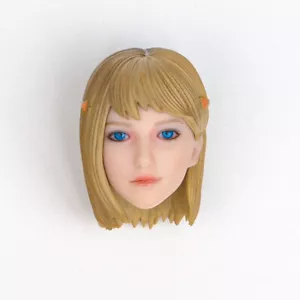 Scultura testa con occhi mobili per i8Toys i8-72C323S Catherine figura scala 1/12 6" - Foto 1 di 1