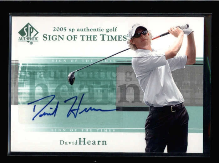 DAVID HEARN 2005 UPPER DECK SP AUTHENTIC SIGN OF THE TIMES AUTOGRAPH AUTO AX7882 - Image 1 of 1