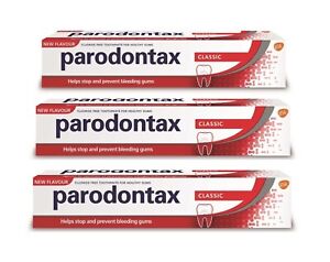 Paradontax Toothpaste Classic Prevents Bleeding Gums Fluoride Free 75 ml