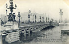 Paris   Grande Crue De La Seine Janvier 1910   Pont Alexandre Iii
