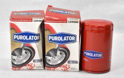批量 2 件 Purolator 高级发动机保护机油过滤器替换件 L24466 — 第 1/4 张图片