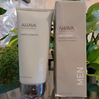 Gel de ducha mineral agua Deadsea para hombre Ahava Time To Energize gel corporal TAMAÑO COMPLETO Foto 1 de 4