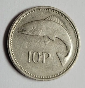 1993 Irland 10 Pence Münze - Bild 1 von 2