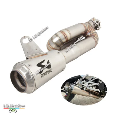 Tubo silenciador de escape Slip On para Triumph Street Triple 765 S R RS 660S 2017-2023 Foto 1 de 4