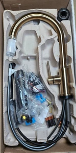 Delta 9159TL-CZ-DST Trinsic Touch Touchless Pull Down Kitchen Faucet, Bronze - Picture 1 of 6