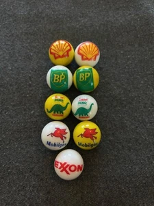 Vintage | Gas & Oil Companies | Marbles | Varity | LOT OF 9 - Picture 1 of 2