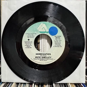 PETE SHELLEY - HOMOSAPIEN (7") 1981 !!! RAR!!! ARISTA PROMO / AS 0690 - Bild 1 von 2