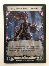 Levia  Shadowborn  Abomination- Foil Promo Card. Flesh and Blood