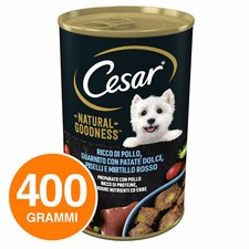 Cesar Natural Goodness Cibo per Cani con Pollo Patate Piselli Mirtillo -...