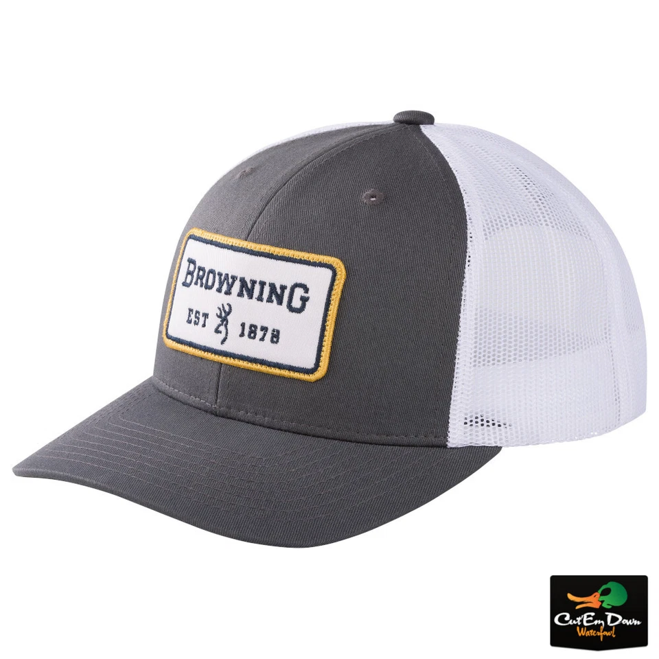 NEW BROWNING WALLOW MESH BACK CASUAL CAP BUCKMARK LOGO HAT - Image 1 of 1