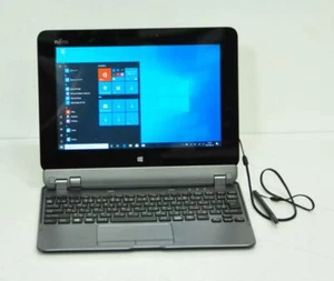 Fujitsu Windows10 Tablet ARROWS Tab Q555 K32 CPU Intel Z3745 Processor Japan - Picture 1 of 9