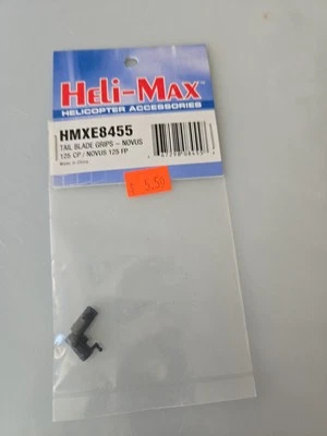 HMXE8455 Helimax Tail Blade Grips Novus 125 CP/125 FP (2 PACKS) & HMXE8444 Tail  - Image 1 of 2