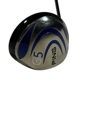 Controlador de titanio Ping G5 9° Loft 460cc para zurdos UST Proforce XT eje R Flex Foto 1 de 4