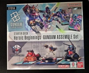 Gundam TCG Heroic Beginnings Gundam Assemble Set ST01A Sealed Starter Deck - Picture 1 of 1