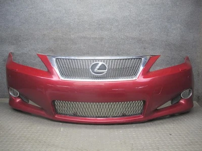2010 LEXUS IS350 IS250 CONVERTIBLE FRONT BUMPER COVER RED MICA OEM - Imagem 1 de 4