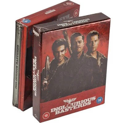 Inglourious Basterds 4K Ultra HD+Blu-ray Steelbook Collector Zavvi Zone B [-18] - Image 1 of 4
