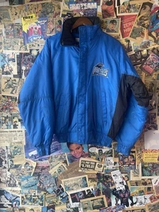 Chaqueta acolchada mediana vintage de los competidores Panthers de la NFL Gameday - Imagen 1 de 6