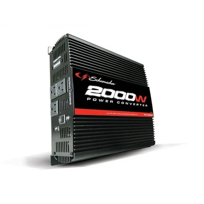 Schumacher PI-2000 2000W Power Inverter – Dual AC Outlets & USB Port - Image 1 of 2