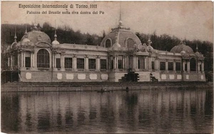 CPA Carte Postale Italie Torino Esposizione 1911 Palazzo del Brasile VM96196ok - Imagen 1 de 2