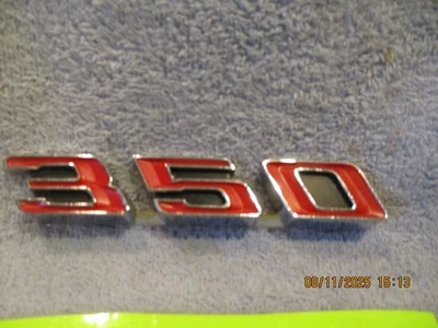 1968-1972 PONTIAC LEMANS NOS GM OEM 350 TRIM EMBLEM # 9191370 FREE SHIPPING - Image 1 of 4