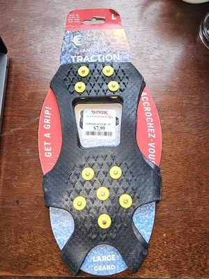 Crescent Moon Anti Slip Traction Shoe Covers Snow Ice Hike Trail Running Size L - Image 1 of 2