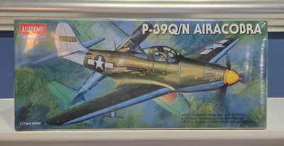Academy P-39Q/N Airacobra ~ Escala 1:72 ~ Kit Modelo Sellado de Fábrica 2177 ~ Nuevo de Lote Antiguo Foto 1 de 2