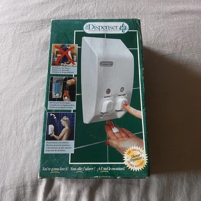 复古 80 年代 The Dispenser 按钮 2 室内洗发水护发素分配器 — 第 1/4 张图片