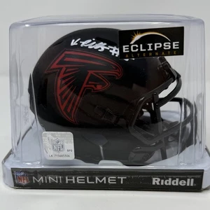 KYLE PITTS AUTOGRAPHED SIGNED ATLANTA FALCONS ECLIPSE SPEED MINI HELMET BECKETT - Picture 1 of 5