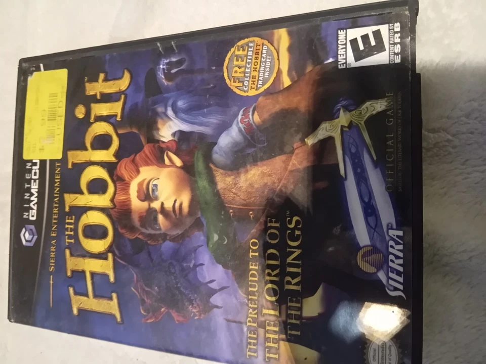 El Hobbit Preludio al Señor de los Anillos Juego para Nintendo GameCube Foto 1 de 4