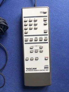 Perfecto Estado TASCAM CD-RW5000 Cable Control Remoto para Grabadora Regrabable - Imagen 1 de 6