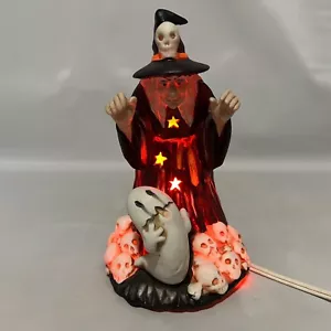 Vintage The Good Company Applause Witch Ghost Skulls Halloween Night Light - Picture 1 of 12
