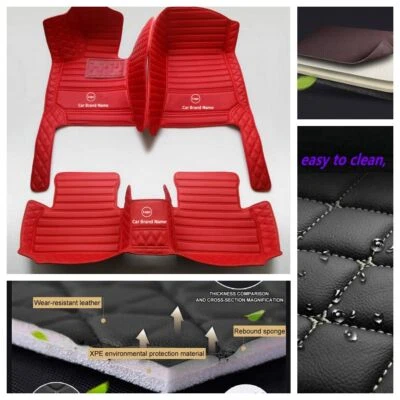 Fit Toyota Solara 1999-2009 Car Floor Mats All Weather Custom Auto Carpets Rugs - Image 1 of 4