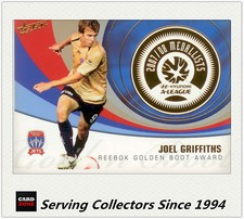 2008-09 A League Soccer Trading Card Medal Winner M2:Joel Griffiths