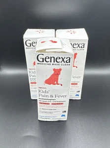 Genexa Children's Acetaminophen Pain & Fever Reducer | 160 mg per 5mL Ages 2-11 - Picture 1 of 5