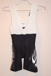 Nalini Fieldsensor Men's Bib Shorts Size SMALL BLACK/WHITE NEW - Picture 1 of 5