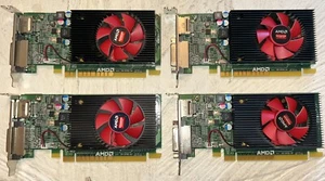 4 AMD Raedon R5 340X 2GB DDR3 PCI-e Video Graphics Card displayport DVI - Picture 1 of 4
