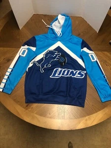 Detroit Lions Hooded Shirt Size Small - Picture 1 of 2